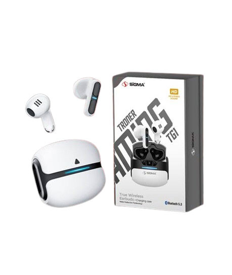 iShopping - Sigma Wireless Earbuds TWS Wave - TG1 Black/White