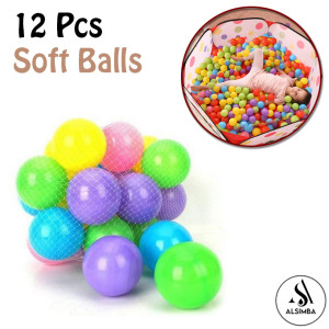 Alsimba Soft Plastic Tent Balls Set for Play House Tent and Swimming Pool (12-Balls-Set) Alsimba Soft Plastic Tent Balls Set for Play House Tent and Swimming Pool (12-Balls-Set)