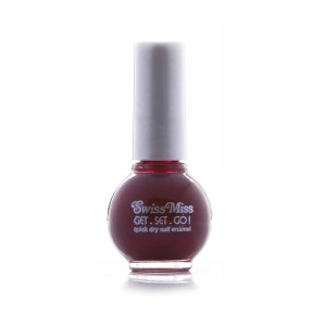Swiss Miss Get Set Go Nail Polish True Maroon (284) Swiss Miss Get Set Go Nail Polish True Maroon (284)