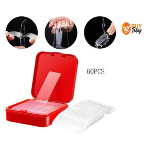 Genshirt 60 Pcs Double Sided Sticky Tape