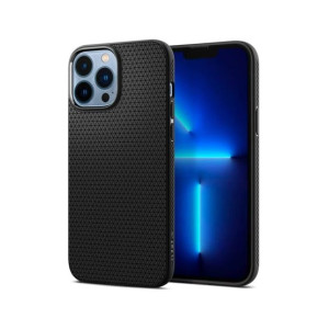 Spigen Liquid Air Black Case For iPhone 13 Pro Max - (ACS03201) Spigen Liquid Air Black Case For iPhone 13 Pro Max - (ACS03201)