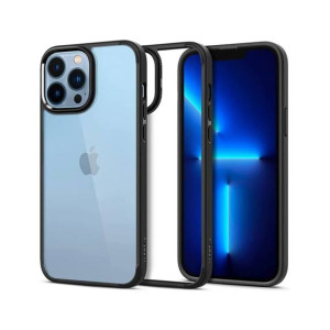 Spigen Ultra Hybrid Black Case For iPhone 13 Pro - (ACS03262) Spigen Ultra Hybrid Black Case For iPhone 13 Pro - (ACS03262)