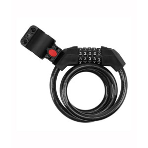Muzamil Store 5 Digit Resettable Code Bike Lock Muzamil Store 5 Digit Resettable Code Bike Lock