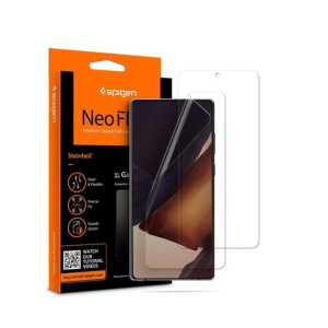 Spigen Neo Flex Screen Protector For Galaxy Note 20 5G (AFL01451) - Pack Of 2 Spigen Neo Flex Screen Protector For Galaxy Note 20 5G (AFL01451) - Pack Of 2