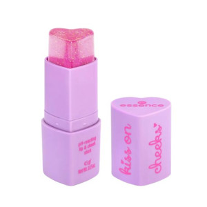 Essence Kiss On Cheeks pH Reacting Lip and Cheek Stick - 01 Pink Natural Vegan Essence Kiss On Cheeks pH Reacting Lip and Cheek Stick - 01 Pink Natural Vegan