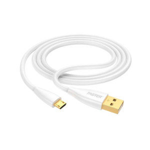 Faster O3 2.4 Ampere Micro USB Cable White Faster O3 2.4 Ampere Micro USB Cable White