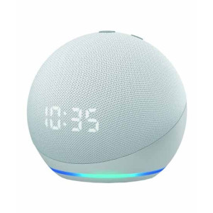 Amazon Echo Dot 4th Generation with Clock Glacier White Amazon Echo Dot 4th Generation with Clock Glacier White