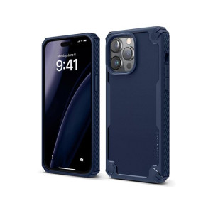 Elago Armor Carbon Fiber Texture Shockproof Case For iPhone 14 Pro Max Jean Indigo (AMT-6669) Elago Armor Carbon Fiber Texture Shockproof Case For iPhone 14 Pro Max Jean Indigo (AMT-6669)