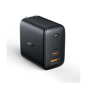 Aukey Ominia Mix 65W Dual Port PD Charger Black (PA-B3)