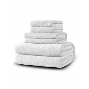 SoftSiesta Luxury Towel White Pack of 06 SoftSiesta Luxury Towel White Pack of 06