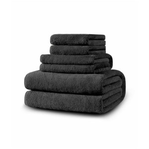 SoftSiesta Luxury Towel Grey Pack of 06 SoftSiesta Luxury Towel Grey Pack of 06