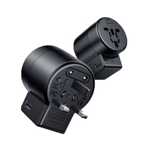 Baseus Rotation Type Adapter Universal Charger Black (ACCHZ-01) Baseus Rotation Type Adapter Universal Charger Black (ACCHZ-01)
