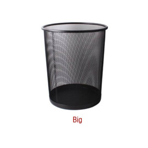 Easy Shop Black Net Metal Waste Paper Basket Dustbin Easy Shop Black Net Metal Waste Paper Basket Dustbin