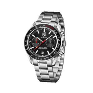 Benyar Progressive Chronograph Edition Watch For Men Silver (BY-5194-3) Benyar Progressive Chronograph Edition Watch For Men Silver (BY-5194-3)
