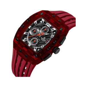 Naviforce Chrono Trek Watch For Men Red (nf-7105-7)