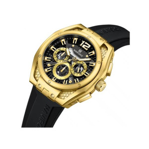 Naviforce Edge Chronograph Watch For Men Black Gold (NF-8063-5) Naviforce Edge Chronograph Watch For Men Black Gold (NF-8063-5)