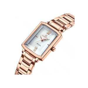 Naviforce Square Edition Watch For Women Rose Gold (NF-5039-13) Naviforce Square Edition Watch For Women Rose Gold (NF-5039-13)