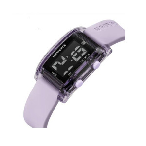 Naviforce Digital Diva Watch For Women Purple (NF-7118-5) Naviforce Digital Diva Watch For Women Purple (NF-7118-5)