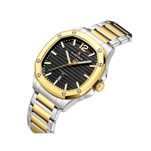 Naviforce Datexplorer Watch For Men Two Tone (NF-9243-2) Naviforce Datexplorer Watch For Men Two Tone (NF-9243-2)