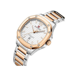 Naviforce Datexplorer Watch For Men Two Tone (NF-9243-5) Naviforce Datexplorer Watch For Men Two Tone (NF-9243-5)