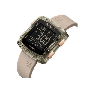 Naviforce Digitron Watch For Women Grey (NF-7121-5) Naviforce Digitron Watch For Women Grey (NF-7121-5)