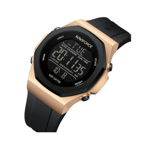Naviforce Digixtreme Watch For Men Black (NF-7117-6)
