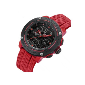 Naviforce DualTech Watch For Men Red (NF-7114-7) Naviforce DualTech Watch For Men Red (NF-7114-7)