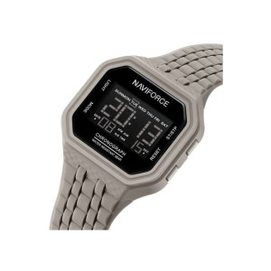 Naviforce Alphazone Watch For Men Grey (NF-7116-2)