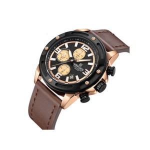 Naviforce Titan Chrono Edition Watch For Men Brown (NF-8074-7) Naviforce Titan Chrono Edition Watch For Men Brown (NF-8074-7)