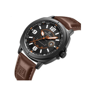 Naviforce Eclipse Watch For Men Brown (NF-8078-4) Naviforce Eclipse Watch For Men Brown (NF-8078-4)