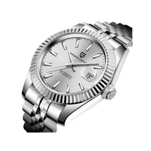 Benyar Pagani Design Automatic Men's Watch Silver (Pd-1645-2) Benyar Pagani Design Automatic Men's Watch Silver (Pd-1645-2)