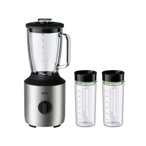Braun PowerBlend Glass Jug Blender Grey (JB 3273) Braun PowerBlend Glass Jug Blender Grey (JB 3273)
