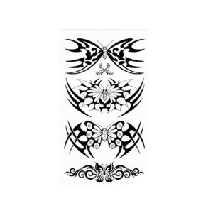 G-Mart Butterflies Temporary Tattoo Sticker G-Mart Butterflies Temporary Tattoo Sticker