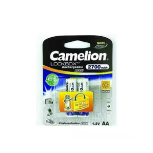 Camelion AA Rechargeable Battery 2700mAh Pack of 2 Camelion AA Rechargeable Battery 2700mAh Pack of 2