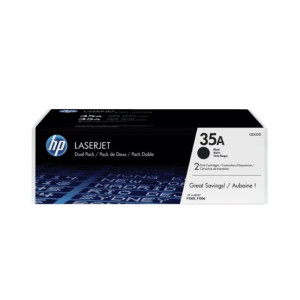 HP LaserJet 35A Cartridge Toner Black (Pack Of 2) - CB435AD HP LaserJet 35A Cartridge Toner Black (Pack Of 2) - CB435AD