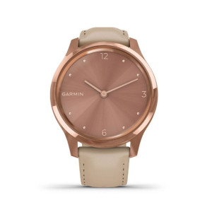 Garmin Vivomove Luxe 18K Hybrid Smartwatch For Women Light Sand