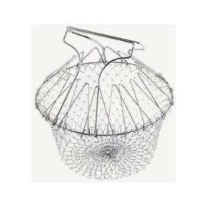 Promax Deep Fry Foldable Basket Colander