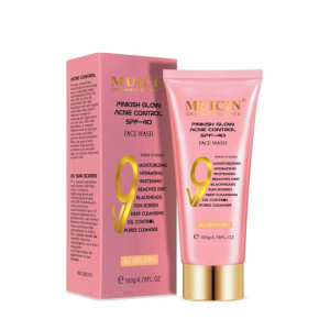 Muicin Baby V9 Pinkish Glow Face Wash - 100g Muicin Baby V9 Pinkish Glow Face Wash - 100g