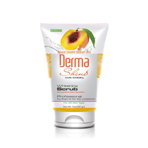 Derma Shine Apricot Whitening Scrub 200gm Derma Shine Apricot Whitening Scrub 200gm
