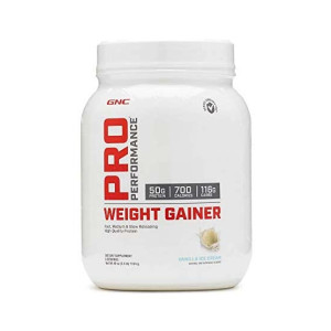 GNC Pro Performance Weight Gainer - Vanilla Ice Cream 6lbs GNC Pro Performance Weight Gainer - Vanilla Ice Cream 6lbs