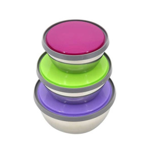 Promax Stainless Steel Food Container Bowls Promax Stainless Steel Food Container Bowls