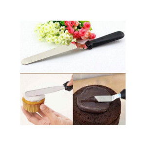 Promax Stainless Steel Icing Spatula Black Promax Stainless Steel Icing Spatula Black