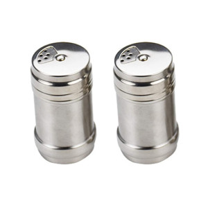 Promax Stainless Steel Pepper Shaker jar Set Of 2