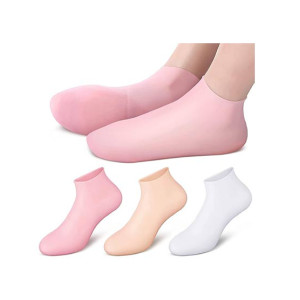 Genshirts Silicone Moisturizing Gel Heel Socks - Pair Genshirts Silicone Moisturizing Gel Heel Socks - Pair