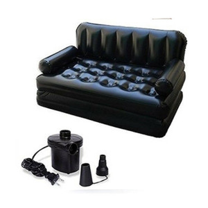 Easy Shop 5-In-1 Sofa Bed Black Easy Shop 5-In-1 Sofa Bed Black