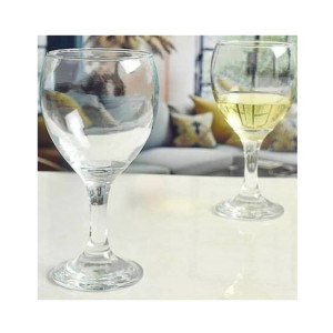Easy Shop 6 Pcs Beautiful Wine Glasses (1285) Easy Shop 6 Pcs Beautiful Wine Glasses (1285)