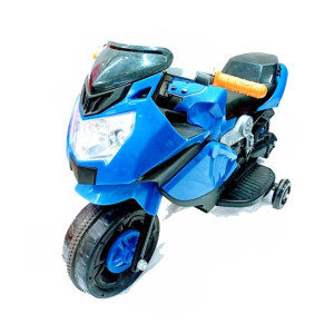 Easy Shop Battery Operated Bike For Kids Blue Easy Shop Battery Operated Bike For Kids Blue