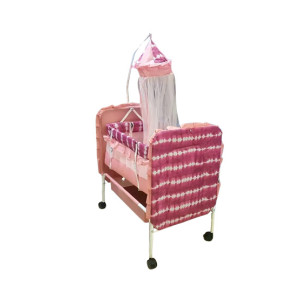 Easy Shop Bed and Swinging Cradle For New Born Baby