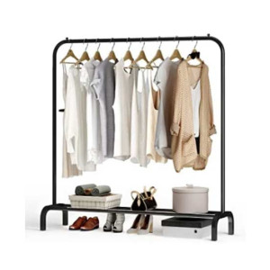 Easy Shop Cloth Hanging Rack wtih Shoe Rack Easy Shop Cloth Hanging Rack wtih Shoe Rack