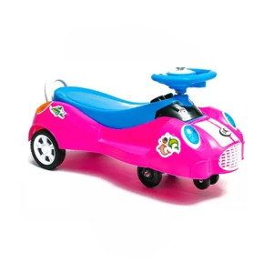 Easy Shop Dolphin Ride On Handle Running Car for Kids Purple Easy Shop Dolphin Ride On Handle Running Car for Kids Purple